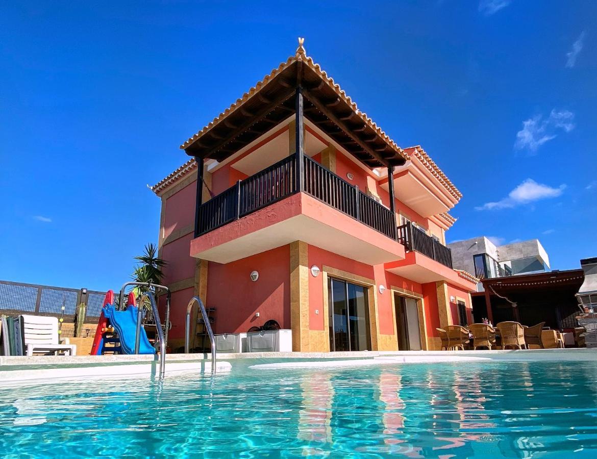 Luxury 5 Star Villa Violetta With Amazing Sea View, Jacuzzi And Heated Pool San Agustín Zewnętrze zdjęcie