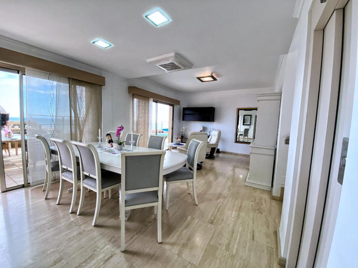 Luxury 5 Star Villa Violetta With Amazing Sea View, Jacuzzi And Heated Pool San Agustín Zewnętrze zdjęcie