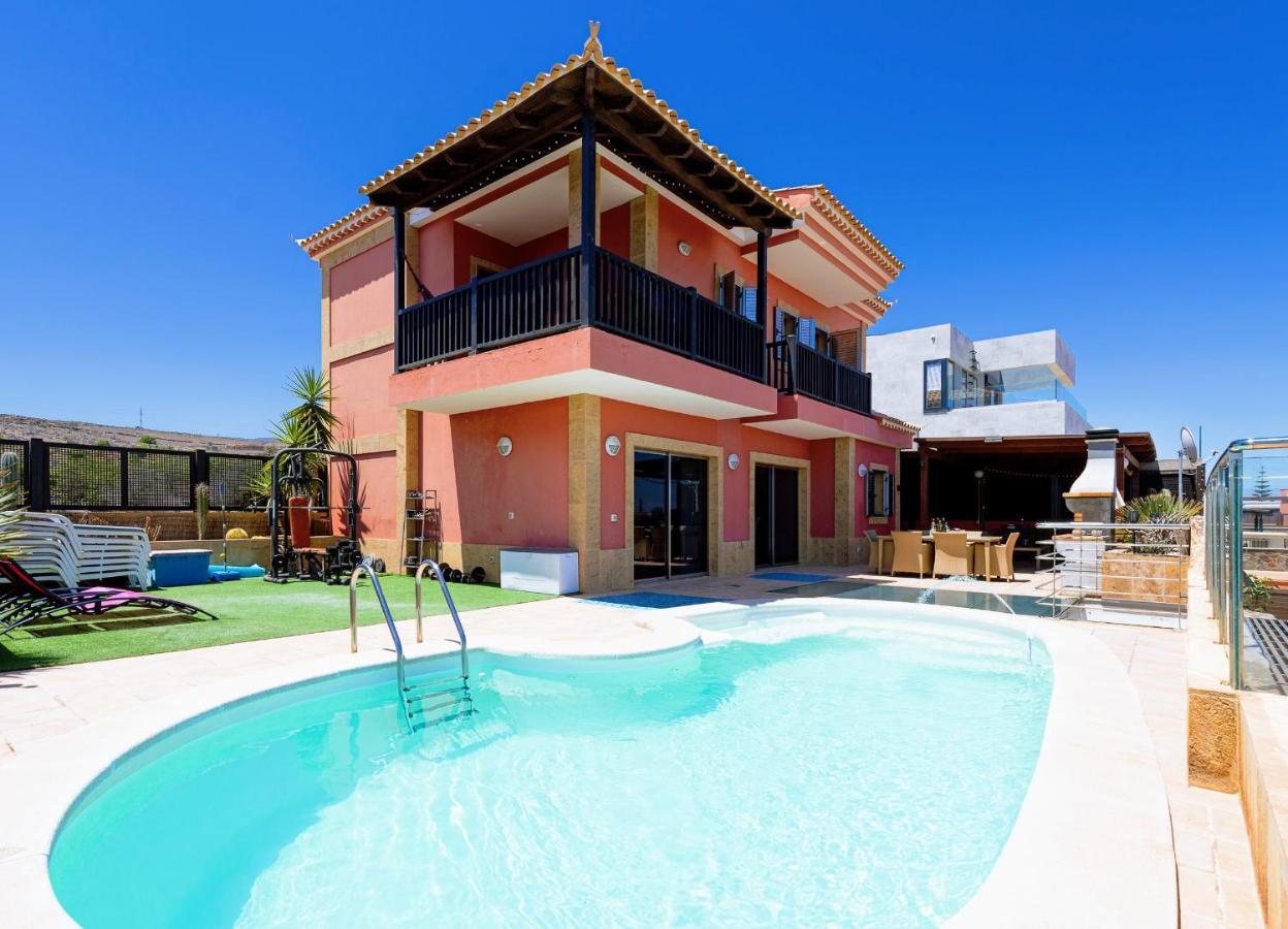 Luxury 5 Star Villa Violetta With Amazing Sea View, Jacuzzi And Heated Pool San Agustín Zewnętrze zdjęcie