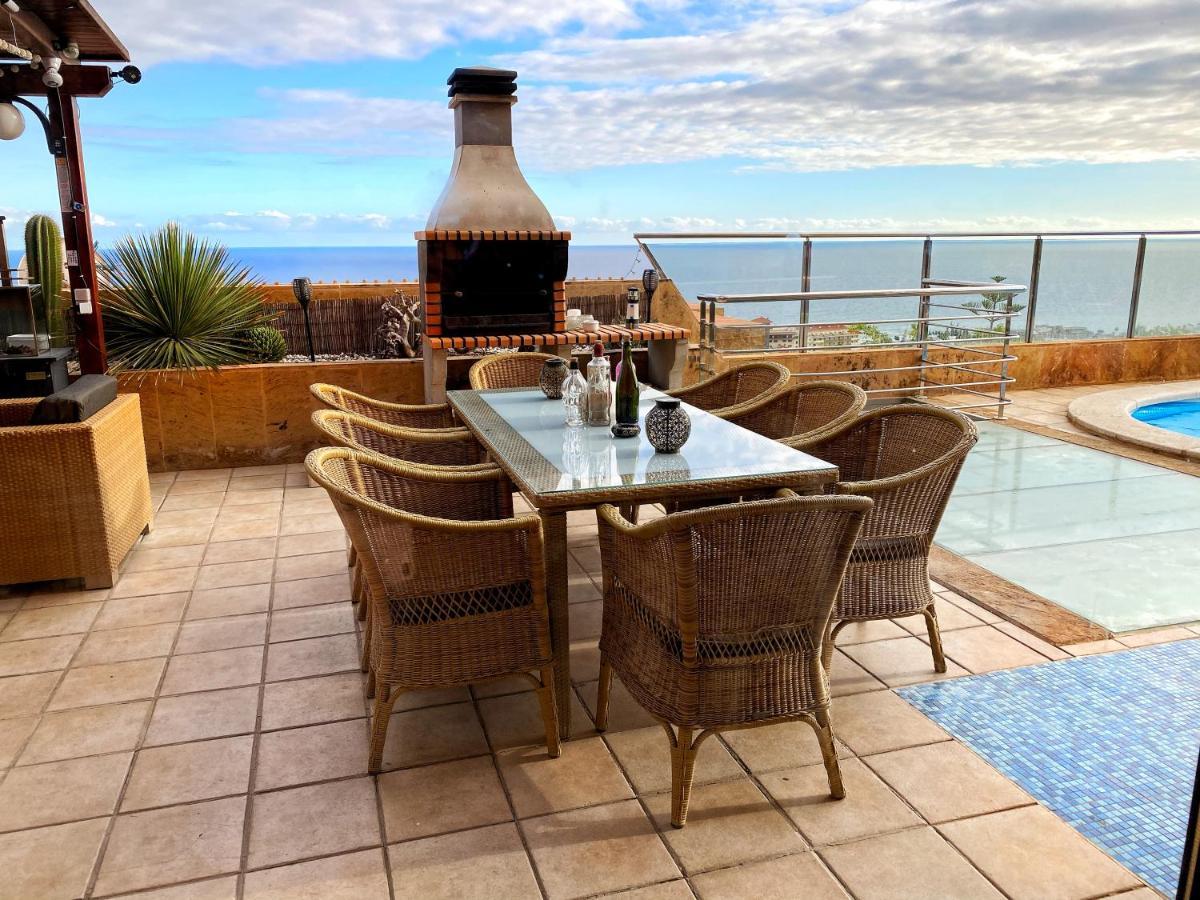 Luxury 5 Star Villa Violetta With Amazing Sea View, Jacuzzi And Heated Pool San Agustín Zewnętrze zdjęcie