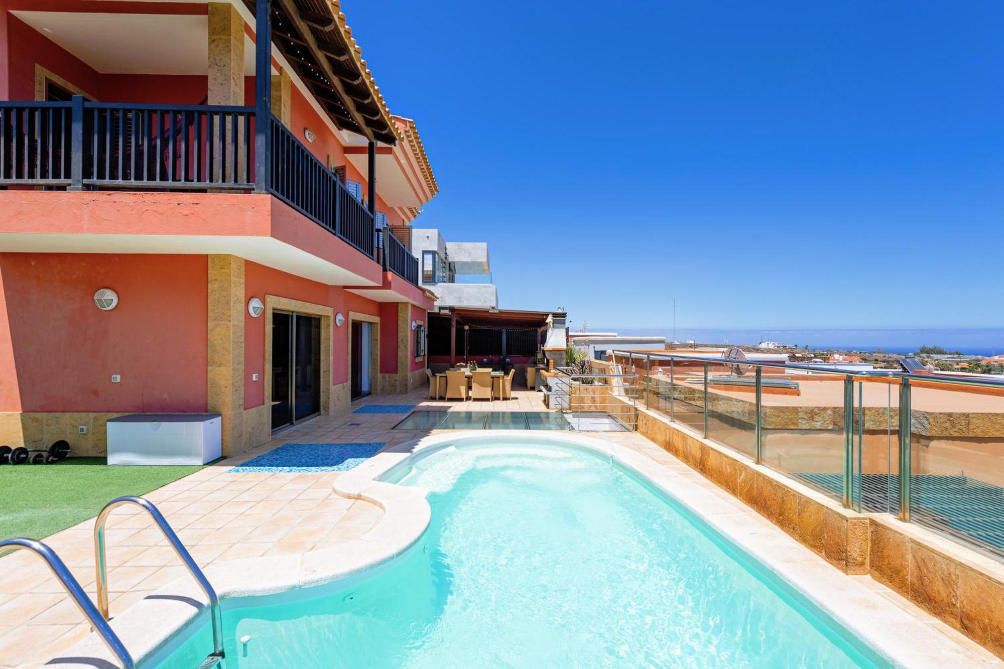 Luxury 5 Star Villa Violetta With Amazing Sea View, Jacuzzi And Heated Pool San Agustín Zewnętrze zdjęcie