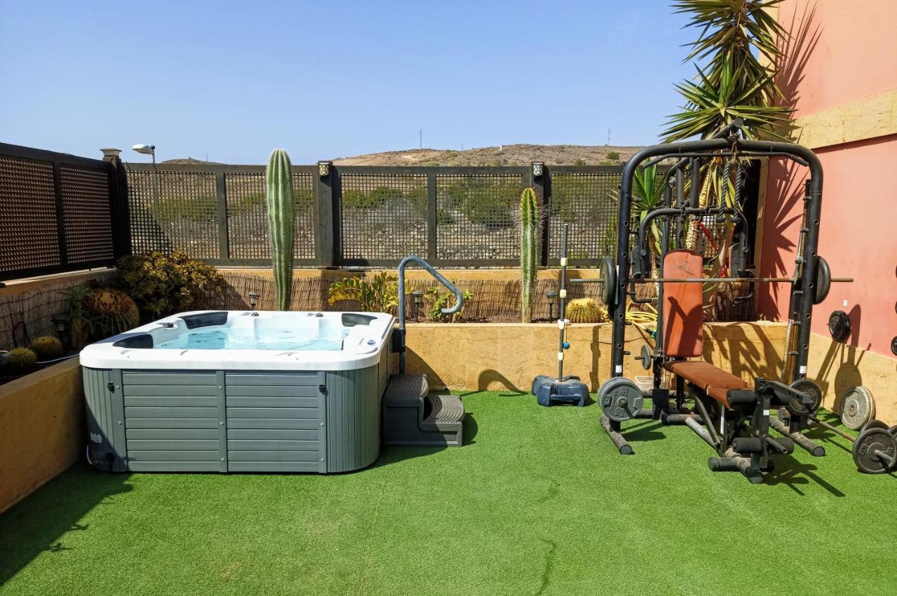 Luxury 5 Star Villa Violetta With Amazing Sea View, Jacuzzi And Heated Pool San Agustín Zewnętrze zdjęcie